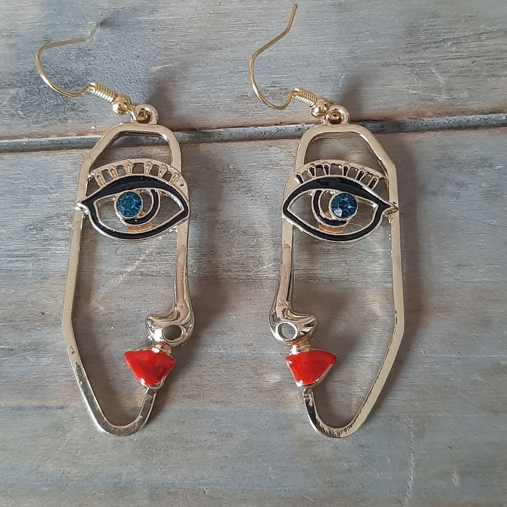 Picaso Face Artistry Earrings